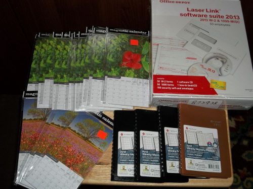 Storage Find.Lot/24 item.Office Depot Laser Link Software Suite 2013 W-2 &amp; 1099.