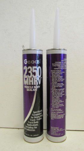 GEOCEL 2350 MHRV VEHICLE BODY SEALANT - TWO 10.3 FL. OZ. TUBES - WHITE