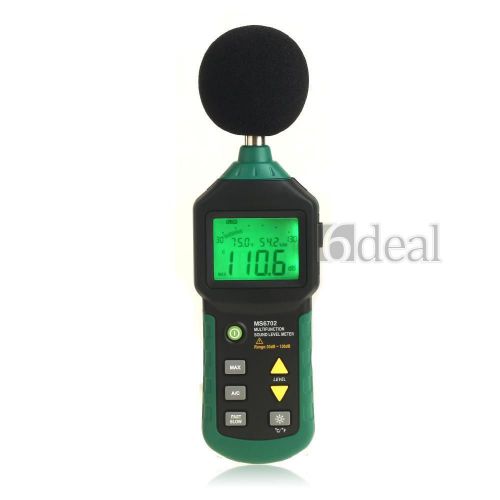 MASTECH Professional Sound Noise Level Meter Digital LCD Display Durable