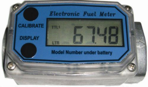 High quality Turbine Digital Diesel Fuel Flow Meter 1&#034;