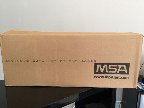 MSA CBRN Cap1, Millennium Gas Mask Filters,20 filter case expiration date:04/09