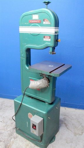 POWERMATIC 14&#034; HEAVY DUTY VERTICAL BANDSAW - #141