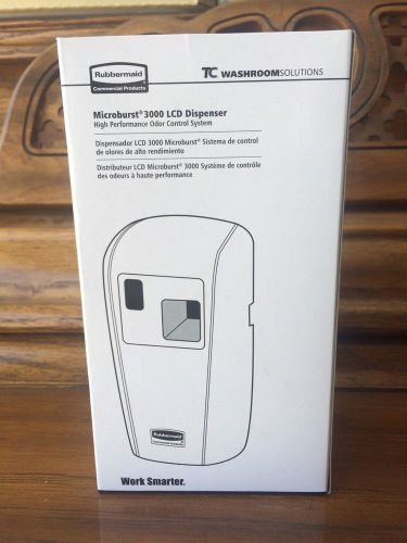 RUBBERMAID TC 1793532 MICROBURST 3000 LCD DISPENSER ODOR CONTROL SYSTEM