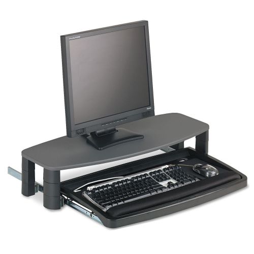 Kensington 60717 Over / Under Keyboard Drawer with SmartFit System, Black