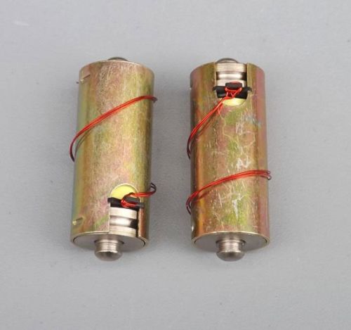 2pcs Double solenoid Automatic reset 24V electromagnet Push-pull solenoid DIY