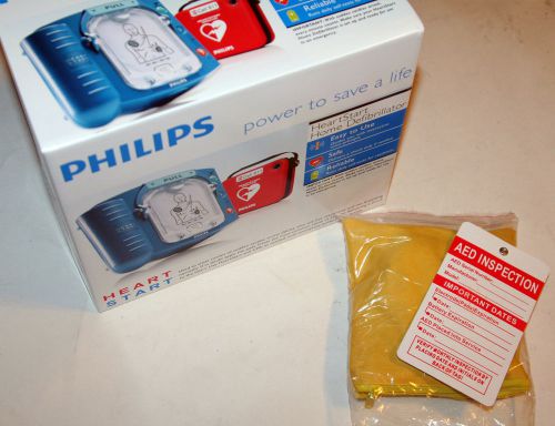 Phillips heartstart home defibrillator (aed) - brand new &amp; sealed for sale