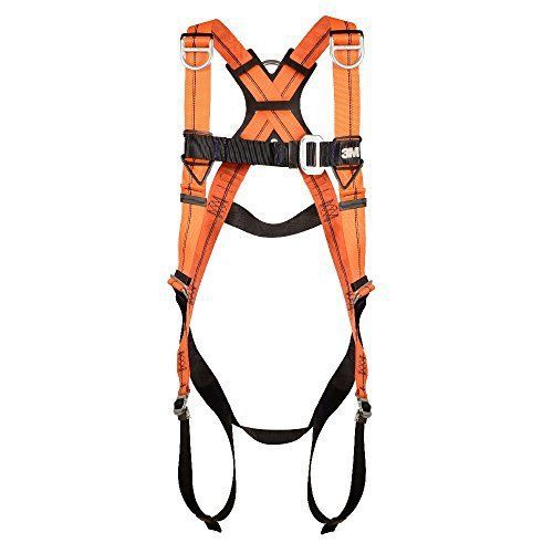 3M 00078371666668 Economy Fall Protection Harness W/ Pass Thru Leg and Chest