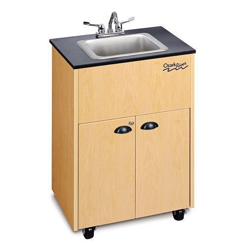 Ozark River Premier 1D Series Maple Portable Sink - ADSTM-LM-SS1DN