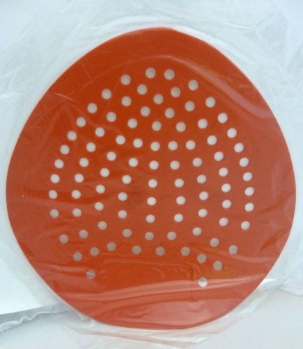 Lot of 6 Red Generic Biodegradable Flat Urinal Screen