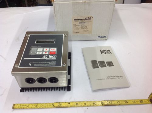 Lenze ac tech m1410e adjust speed ac motor control 1hp, 3ph, 400/480v new in box for sale