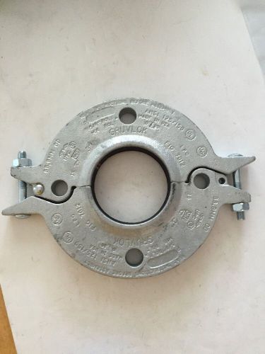 Gruvlok 7012 3&#034; galv iron vic groove flange adapter new free ship t432 aa4 for sale