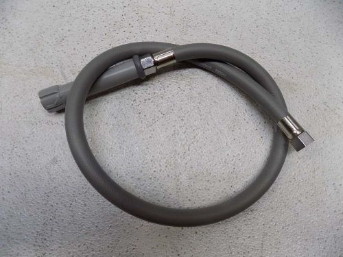 T &amp;S Brass B-0044-R Reinforced 44 Inch PVC Hose w/Handle, Gray