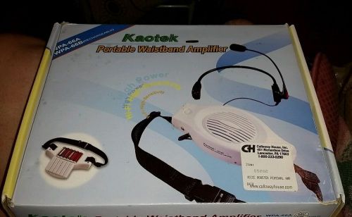 Kaotek Portable Waistband Amplifier,  WPA-66A