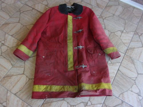 FIREFIGHTER BUNKER COAT SIZE 46  40 LENGTH