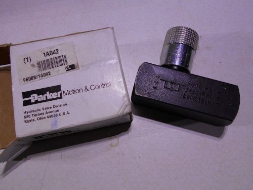 Parker Hydraulic Valve 1A042 (New)