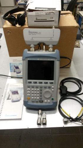 ROHDE SCHWARZ FSH6 spectrum analyzer with tracking generator