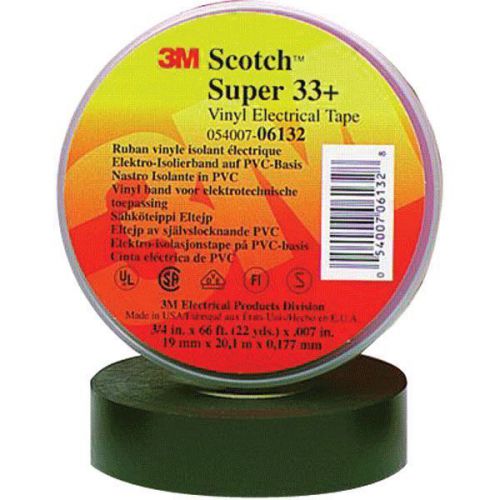 3M 00054007100751 Super 33+ Scotch Vinyl Electrical Tape,Size:3/4&#039; X 44&#039;
