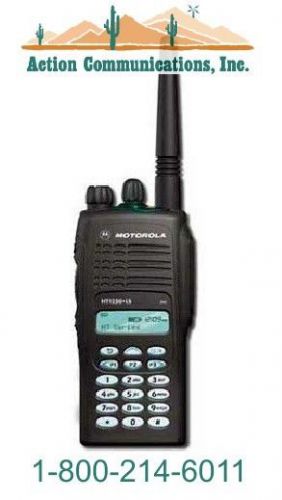 MOTOROLA HT1250LS+, UHF 450-512, 4 WATT, 32 CHANNEL, FULL KEYPAD