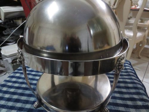 Bon Chef - Elite Chafer, 2 gallon, round, Silver plated Lion legs,