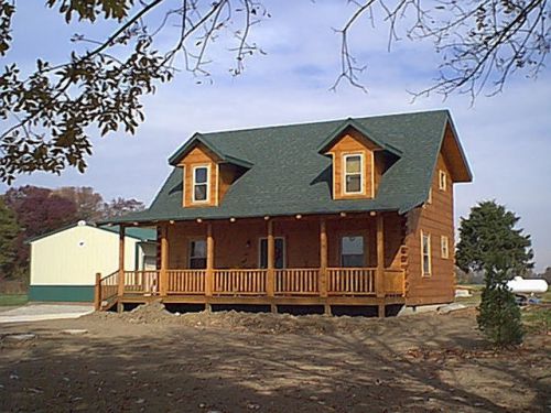 1296 sq ft log cabin home kit / package for sale
