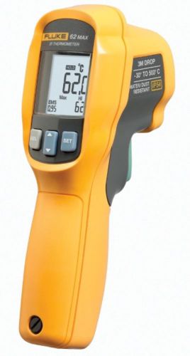 Fluke 62 MAX Infrared Thermometer AA Battery -20 to +932 Degree F Range