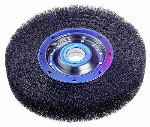 Osborn International 22080SP Crimped Stainless Steel Wire Wheel Brush, Wide