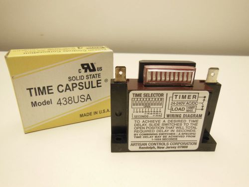 ARTISAN time capsule model 438USA solid state 24-240V timer