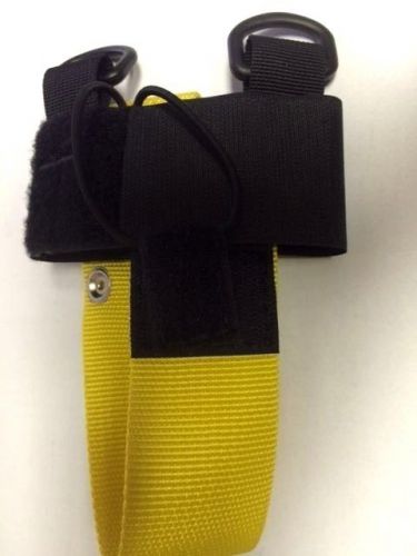 UNIVERSAL RADIO WEBBING WITH CASE FIREFIGHTERS RADIO CASE YELLOW/BLACK