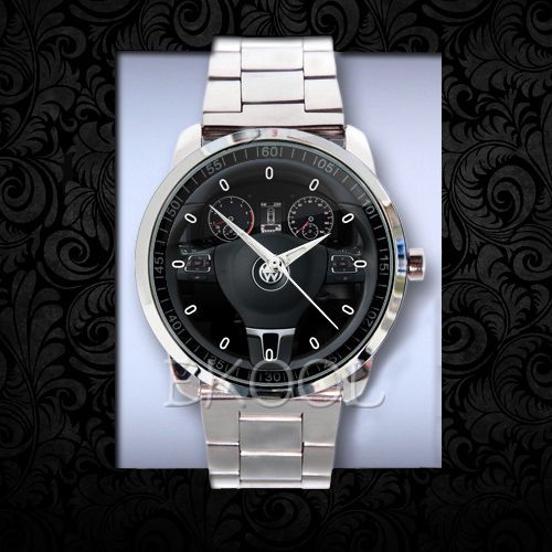 680  2012 VW GTI Steering Wheel Watch New Design On Sport Metal Watch