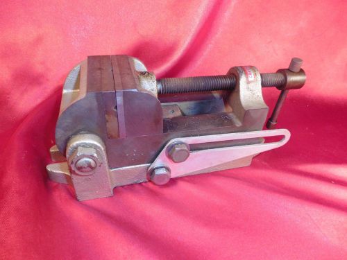 VINTAGE CRAFTSMAN MACHINIST DRILL PRESS ANGLE VISE 2 3/8&#034; JAWS TILT 0-90 DEGREES