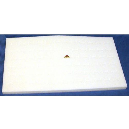 72 Slot White Velvet Ring Display Tray Insert