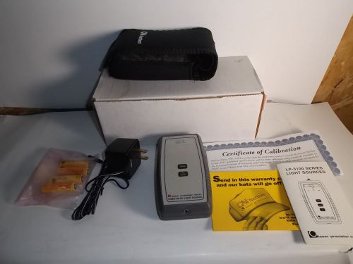 Laser Precision LP-5110/L Fiber Optic Light Source Nettest Lot LP-5110