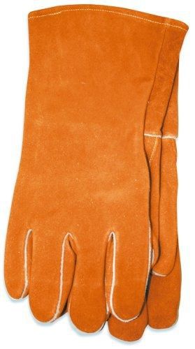 US Forge 99408 Welding Gloves Leather, XL, Brown