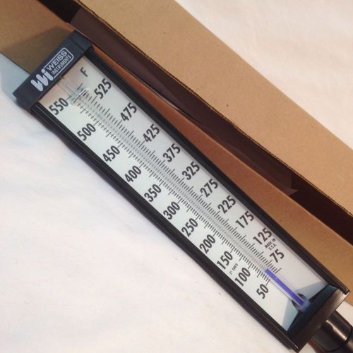 WEISS INSTRUMENTS THERMOMETRIC FLUID GAUGE BLUE RIBBON SERIES A9VU6-550 2CYL6