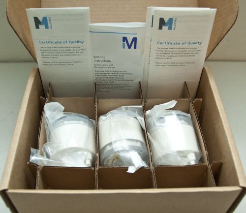 MILLIPORE Millipak 200 Durapore 0.22um MPGL20CB3 Filter Unit 1/4&#034; NPTM Sealed