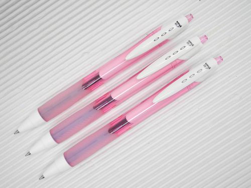 (3 pen pack) uni-ball jetstream sxn-157s 0.7mm roller ball pen pink for sale