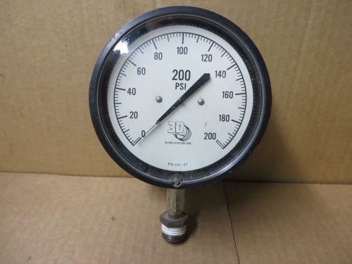 PRESSURE GAUGE - METER - 3d INSTRUMENTS - 0-200 PSI  # 25504-25B31