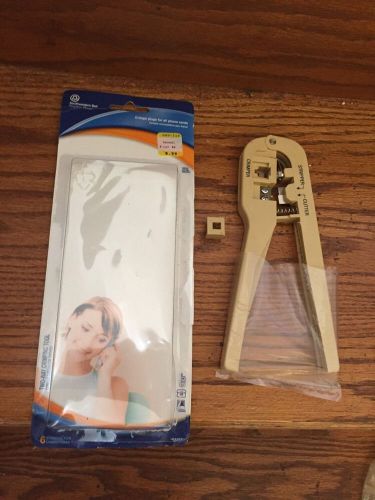 Phone Line Crimping Tool