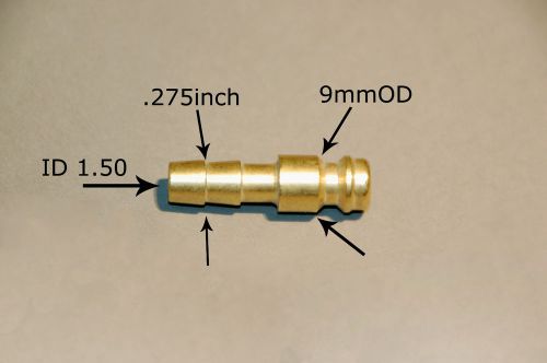 9mm Male Quick Connect Gas Water Tig Fitting Everlast Longevity Chinese Welder