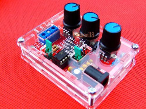 XR2206 Function Generator DIY Kit  Sine, Triangle, Square Output 1HZ-1MHZ +CASE