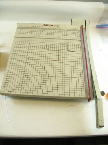 Boston paper cutter 15&#034; model 2655