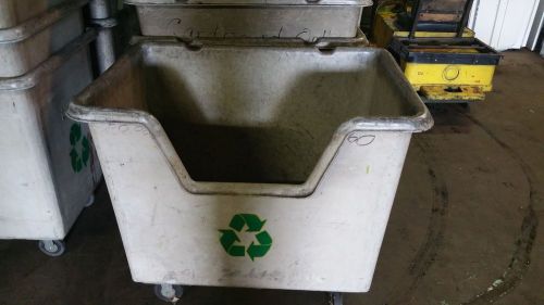 21 cu. ft HEAVY DUTY COMMERCIAL RECYCLING CARTS 900LB CAP 31&#034;x46&#034;x39 Model 165