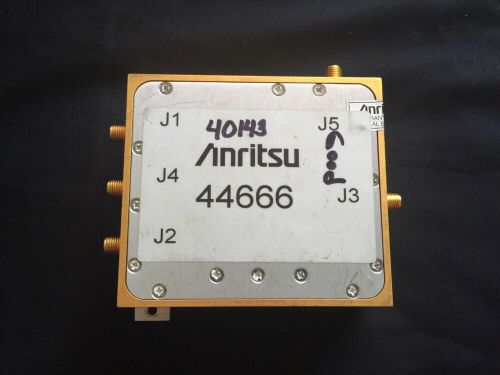 Anritsu autoreverse module, 44666 vector network measurement system ms462xx for sale