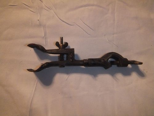 Vintage Antique Lab Test Tube Bracket Clamp Steampunk