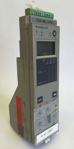 Schneider square d s143a micrologic 5.0a circuit breaker trip unit used for sale