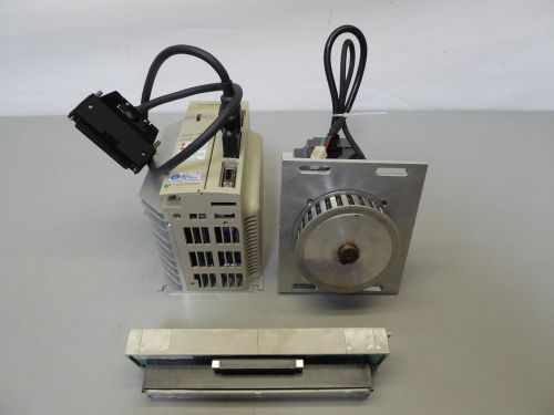 D128062 yaskawa sgda-08as servopack &amp; ac servo motor 750w 200v w/ interface for sale