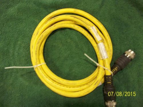 AMPHENOL P29865-E10 Rev2 CABLE RT360 4/5P 10FT MALE-FEMALE STRAIGHT (BIN 12)