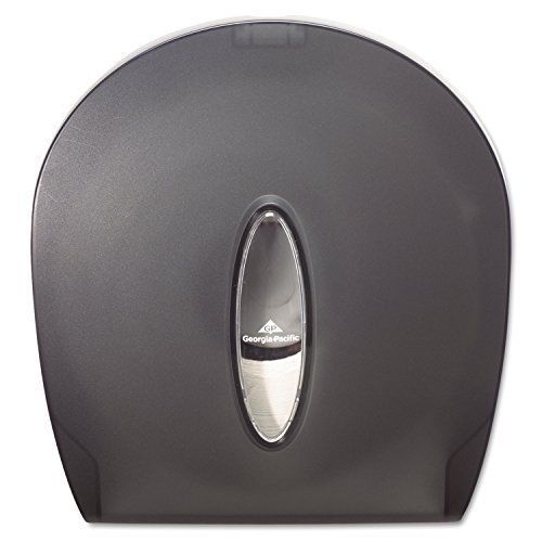 Georgia-Pacific GP 59009 Translucent Smoke Jumbo Jr. Bathroom Tissue Dispenser,