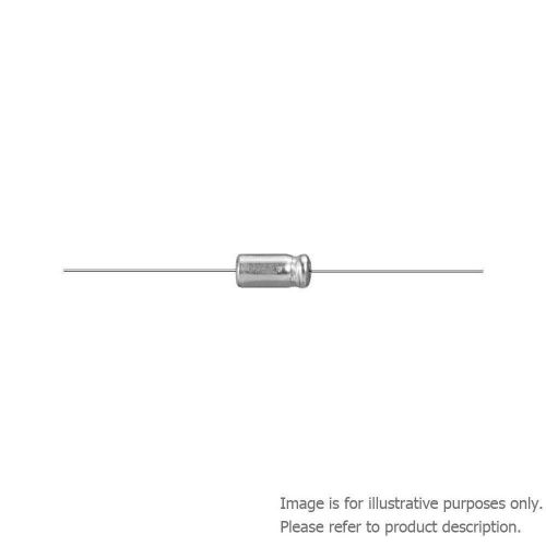 10 X VISHAY TE1409 ALUMINUM ELECTROLYTIC CAPACITOR 20UF, 100V, +75, -10%, AXIAL