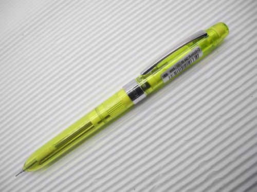 L.green x 1 platinum mwb-500rs multi-function 2 in 1 0.7mm ball pen&amp; 0.5 pencil for sale